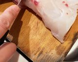 ゆかりのイブクロ　　鯛のカルパッチョ作り方1写真