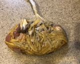 ポリ袋で簡単たけのこて鶏肉の炒め物風作り方2写真