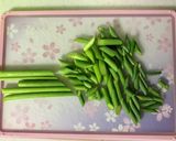 ニンニクの芽炒め作り方1写真