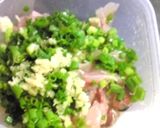 すりごまタップリ☆鯵の だし茶漬け作り方2写真