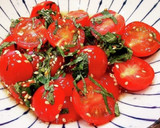 トマトの塩だれ和え作り方4写真