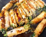 絶品!豚肉の野菜巻き 照り焼き作り方15写真