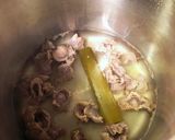 活力鍋で砂肝の銀皮煮込み作り方3写真