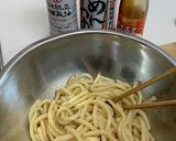 5分で完成＊濃厚やみつき油そば風うどん作り方2写真