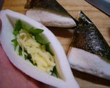大葉チーズｉｎはんぺん～バター焼き★作り方1写真