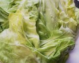 春キャベツと白すり胡麻のスープ作り方1写真