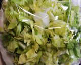春キャベツと白すり胡麻のスープ作り方3写真