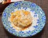 新玉ねぎのチーズ味噌まるごとレンジ蒸し作り方4写真