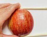 りんごのスワン2種類ーカービング作り方5写真