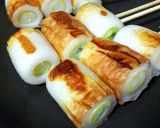 ねぎ詰め竹輪の串焼き～照り焼きダレ～作り方5写真