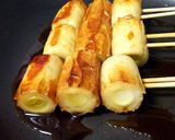 ねぎ詰め竹輪の串焼き～照り焼きダレ～作り方8写真
