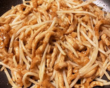豚肉ともやしのオイスターソース炒め作り方7写真