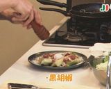 レタスのホットサラダ作り方7写真