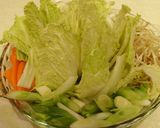 豚しゃぶしゃぶ ´ (´(●●)`)`作り方1写真