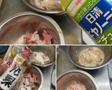 栄養満点　具材たっぷり　豪華　中華丼作り方7写真