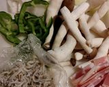 ジャコとセロリ入りスパゲティ作り方2写真