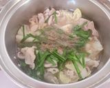 ゆでもつ煮込み作り方4写真