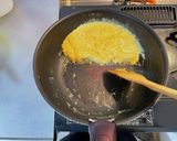 巻かずに速攻だし巻き卵作り方4写真