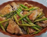 レモンと鶏アスパラのチーズ焼き作り方6写真