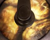 #フライパンで蒸し焼き　#茄子チーズ田楽作り方3写真