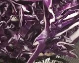 紫キャベツのオイル甘酢漬け作り方2写真