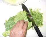 春キャベツハンバーグ♪簡単作り方2写真