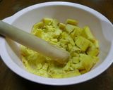 さつまいもとリンゴのケーキ作り方7写真