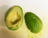 まずはこれから★塩アボカド作り方10写真