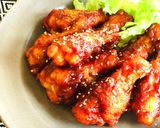 手羽元で作る☆我が家のヤンニョムチキン作り方4写真