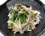レンジde簡単菜の花和物3分クッキング☆作り方5写真