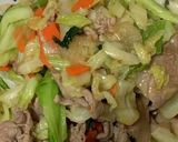 ズボラな親父の肉野菜炒めチャーハン作り方2写真