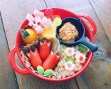 押すだけ！ハムカッターで、薄焼き卵のお花作り方8写真
