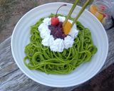 抹茶小倉スパゲッティ作り方7写真