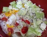 野菜たっぷり卵スープ作り方6写真