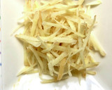 作り置き☆紫キャベツと生姜の甘酢漬け作り方2写真