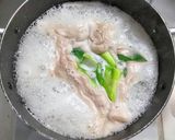 有名食事処風牛すね肉の肉豆腐作り方3写真