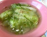 塩麹で深美味い♪レタスのうま塩中華スープ作り方4写真