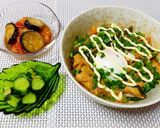 ガッツリランチに♫豚キムチ丼作り方3写真
