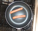 ソーセージとスクランブルエッグのドッグ作り方1写真