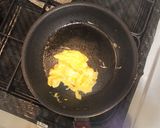 ソーセージとスクランブルエッグのドッグ作り方5写真