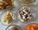 ゆかりのイブクロ　　五目ご飯作り方1写真