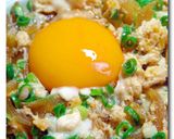 まいたけ天 ♪ とじ ♪ 丼作り方8写真