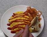 ガスト期間限定　洋食屋さんのオムライス♪作り方10写真