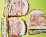 部活前後❣軽食ロールサンド❽♪作り方3写真