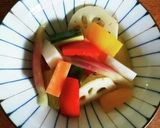 手軽に作れる!鰹だし香る簡単和風ピクルス作り方7写真