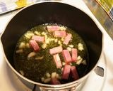 ルッコラとベーコンのオイルパスタ作り方2写真