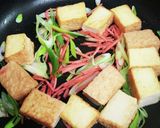 ◇絹厚揚げの簡単！卵とじ◇作り方4写真