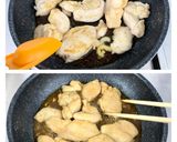 揚げずに油淋鶏風*むね肉の甘酢照り焼き*作り方4写真