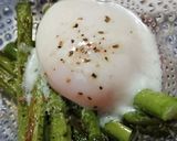 アスパラを温泉卵でとろーっとサラダ作り方12写真