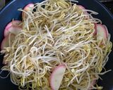 安旨い！カマボコともやしの醤油焼きそば♬作り方5写真
